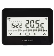 Cronotermostato Touch Screen da Parete Nero CAME BPT TH550