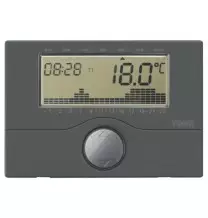 Cronotermostato Elettronico a Parete Vimar 01910.14 Antracite