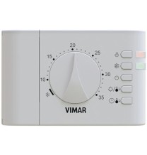 Termostato Elettronico a Parete Vimar 02900.1 Bianco