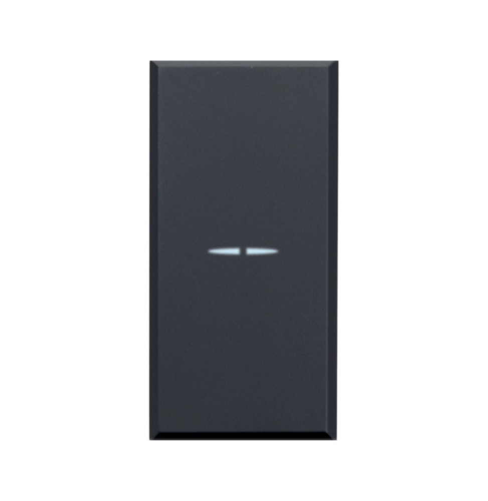 Interruttore Bipolare Assiale illuminabile 16A Ave Tekla 445010AS