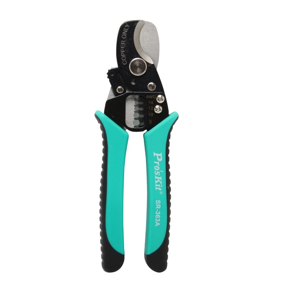Tagliacavi e spelacavi 168 mm Pro'sKit SR-363A