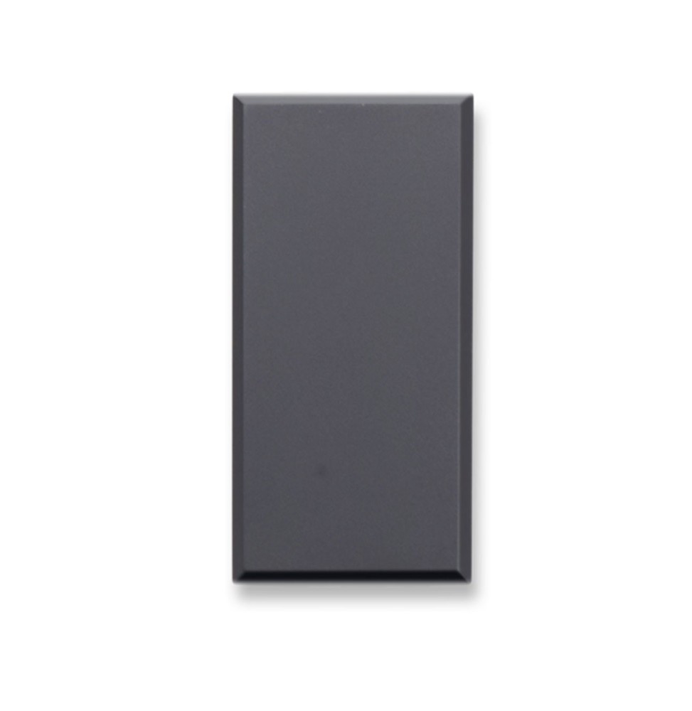 Tappo copriforo 1 Modulo Nero Opaco Ave Tekla 445013