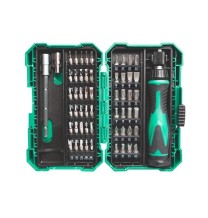Set 57 Pezzi inserti di precisione con manico prolungabile Pro'sKit SD-9857M