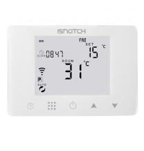 Termostato smart wi-fi a parete bianco 230v GBC 49683033
