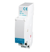 Temporizzatore Luci Scale Modulare 1 Modulo DIN Riarmabile 230V 16A Orbis T-22 OB063031