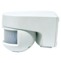Rivelatore di Movimento Infrarossi PIR da Parete Orbis ISIMAT+ 200° IP55 Bianco OB134112