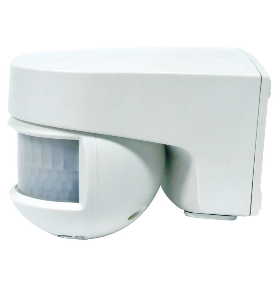 Rivelatore di Movimento Infrarossi PIR da Parete Orbis ISIMAT+ 200° IP55 Bianco OB134112