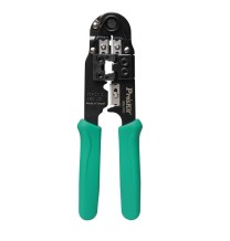 Pinza crimpatrice per connettori modulari RJ45 Pro'sKit 808-376C