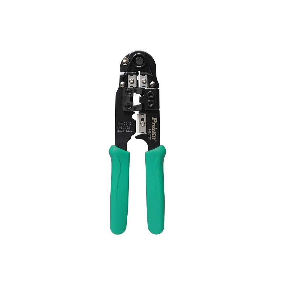 Pinza crimpatrice per connettori modulari RJ45 Pro'sKit 808-376C