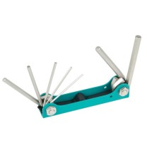 Set 7 Chiavi a Brugola Pieghevoli 1.5-6mm Pro'sKit 8PK-021N