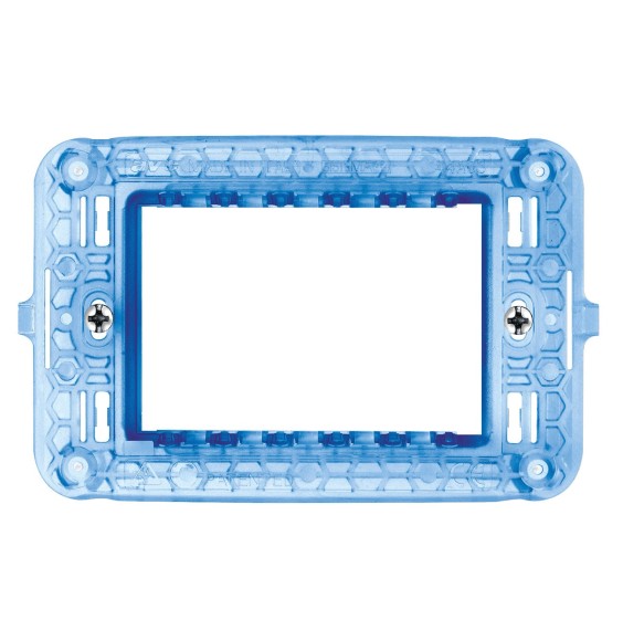 Supporto a tre posti con viti per sistema 44 AVE 44A03