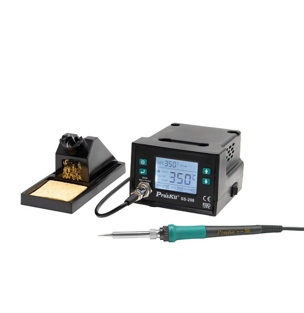 Stazione Saldante Digitale Pro'sKit SS-208B Termocontrollata