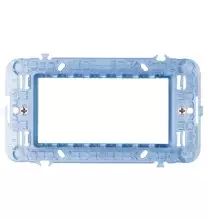 Supporto a quattro posti con viti per sistema 44 AVE 44A04