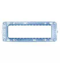 Supporto a sette posti con viti per sistema 44 AVE 44A07