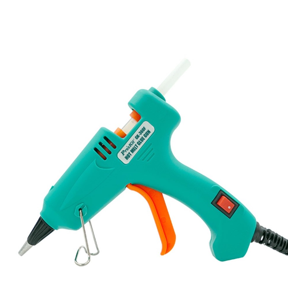 Pistola per colla a caldo 20W Pro'sKit GK-360F