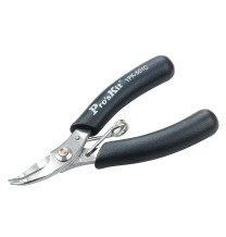 Pinza becchi curvi in acciaio 100 mm Pro'sKit 1PK-501C