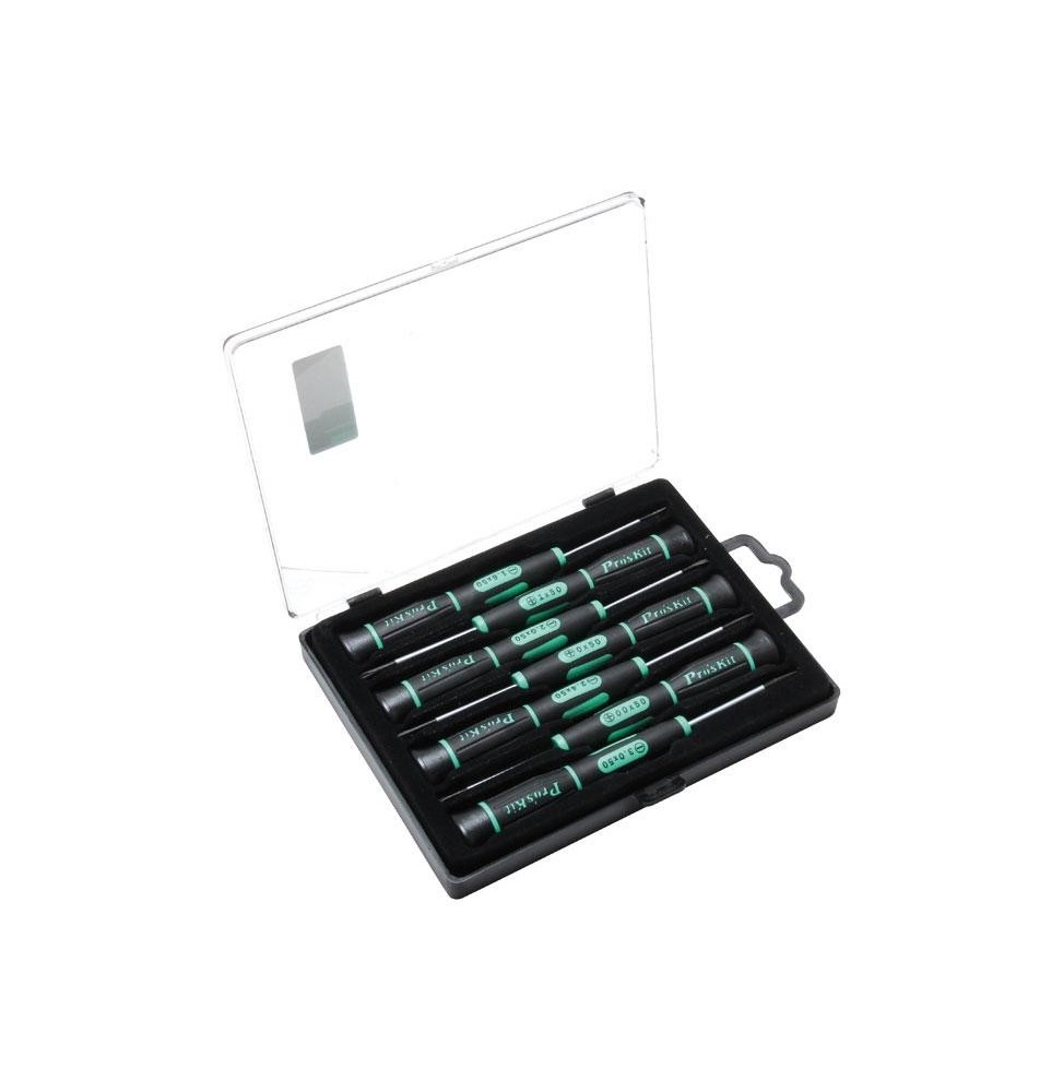 Set 7 pezzi giraviti di precisione a taglio e a croce Pro'sKit SD-081A