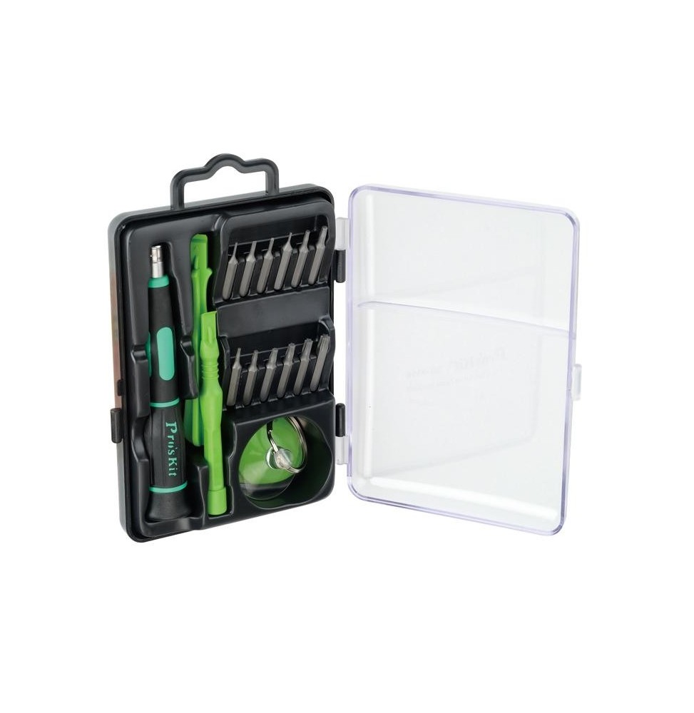 Kit Riparazione 17 Pezzi per Prodotti Apple Pro'sKit SD-9314