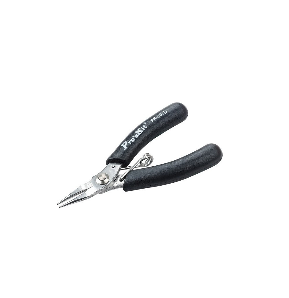 Pinza becchi tondi in acciaio 100 mm Pro'sKit 1PK-501D