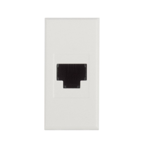 Presa telefonica 6 Poli 4 Contatti RJ11 Ave Whitek 446024