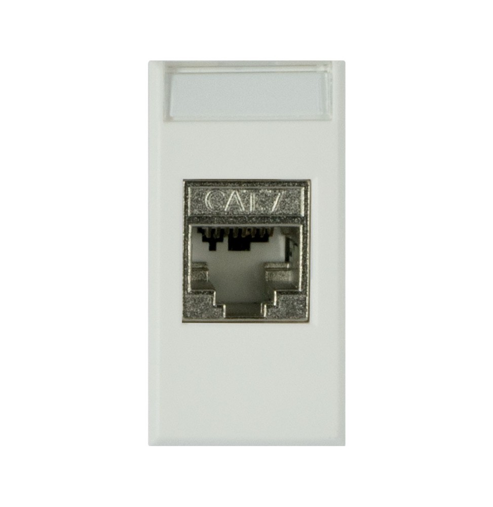 Presa di rete Categoria 6 attacco RJ45 Ave WhiteTek 446027C6