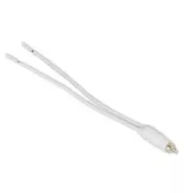 Lampada Spia fluorescente  colore ambra Master 220V cavo mm.100 6085