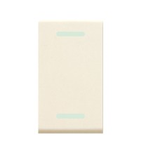 Deviatore unipolare 16A illuminabile Ave Blanc 45902G