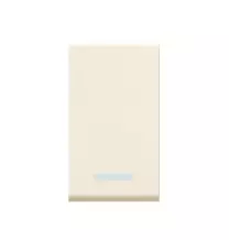 Pulsante Unipolare illuminabile 10A Bianco Blanc 45905G