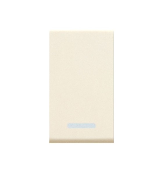 Pulsante Unipolare illuminabile 10A Bianco Blanc 45905G