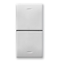 Doppio pulsante senza frecce non interbloccato Ave Domus 441056