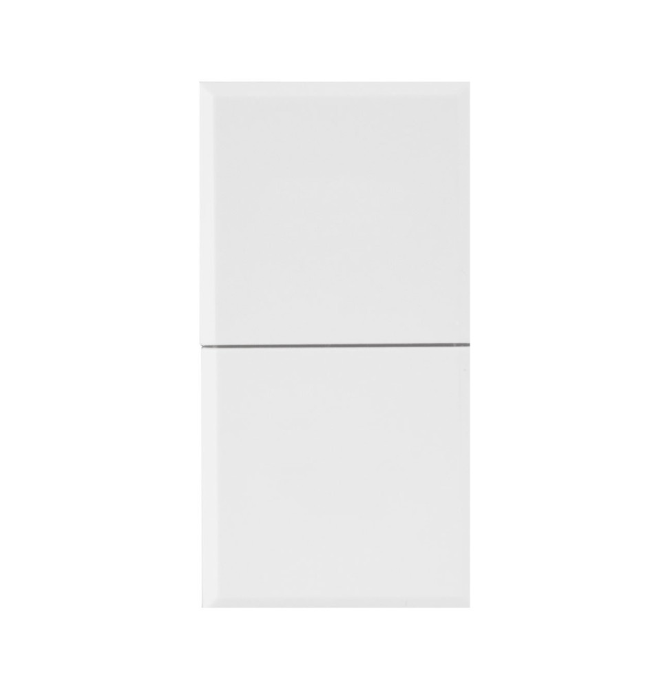 Doppio pulsante senza frecce non interbloccato Ave Whitek 446056