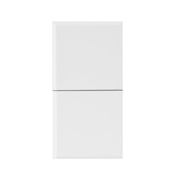 Doppio pulsante senza frecce non interbloccato Ave Whitek 446056