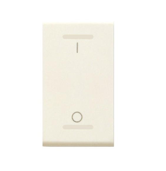 Interruttore Bipolare 0-1 16A Ave Blanc illuminabile 45910