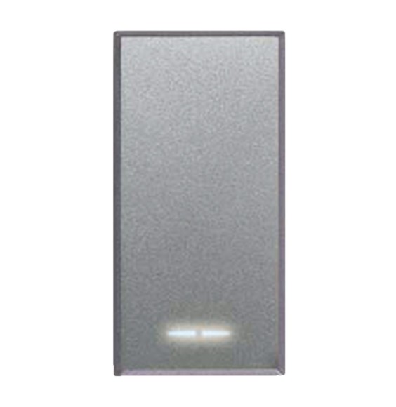 Tasto intercambiabile per pulsanti con gemma illuminabile Allumia 443TGP