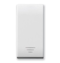 Tasto con gemma per pulsanti Serie Ave Domus 441TGP