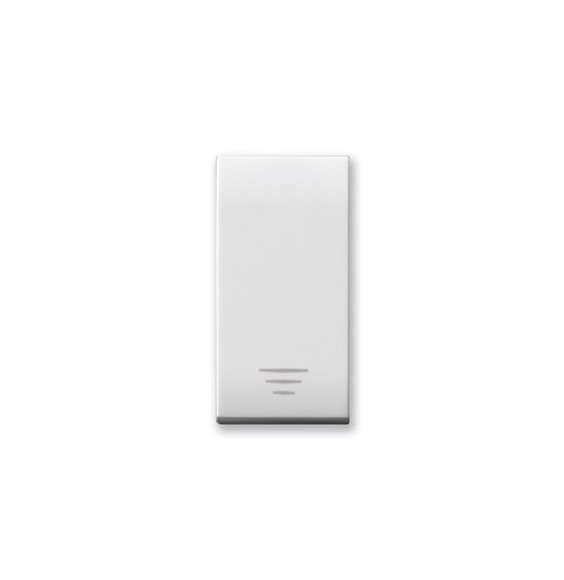 Tasto con gemma per pulsanti Serie Ave Domus 441TGP