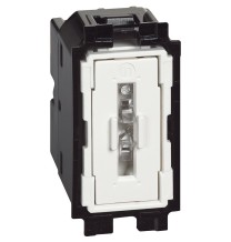 Interruttore Unipolare 10A  con morsetti vite illuminabile Bticino Living Now K4001