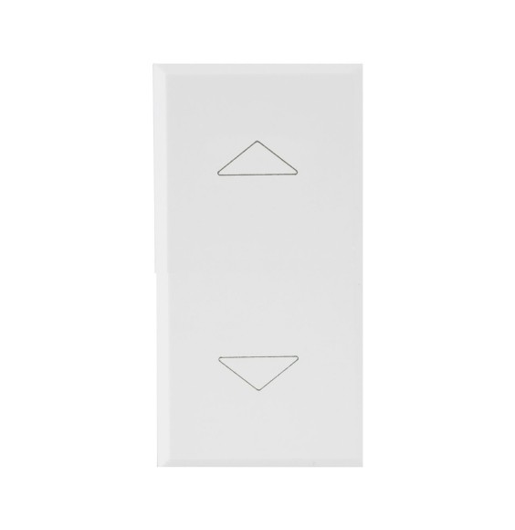 Commutatore Basculante intebloccato con frecce Ave Whitek 446053BS