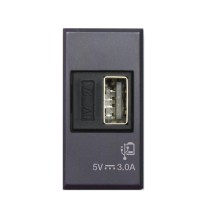 Caricatore Usb Tipo A Alimentazione 230V uscita 5V 3A Ave Tekla 445082USB3A