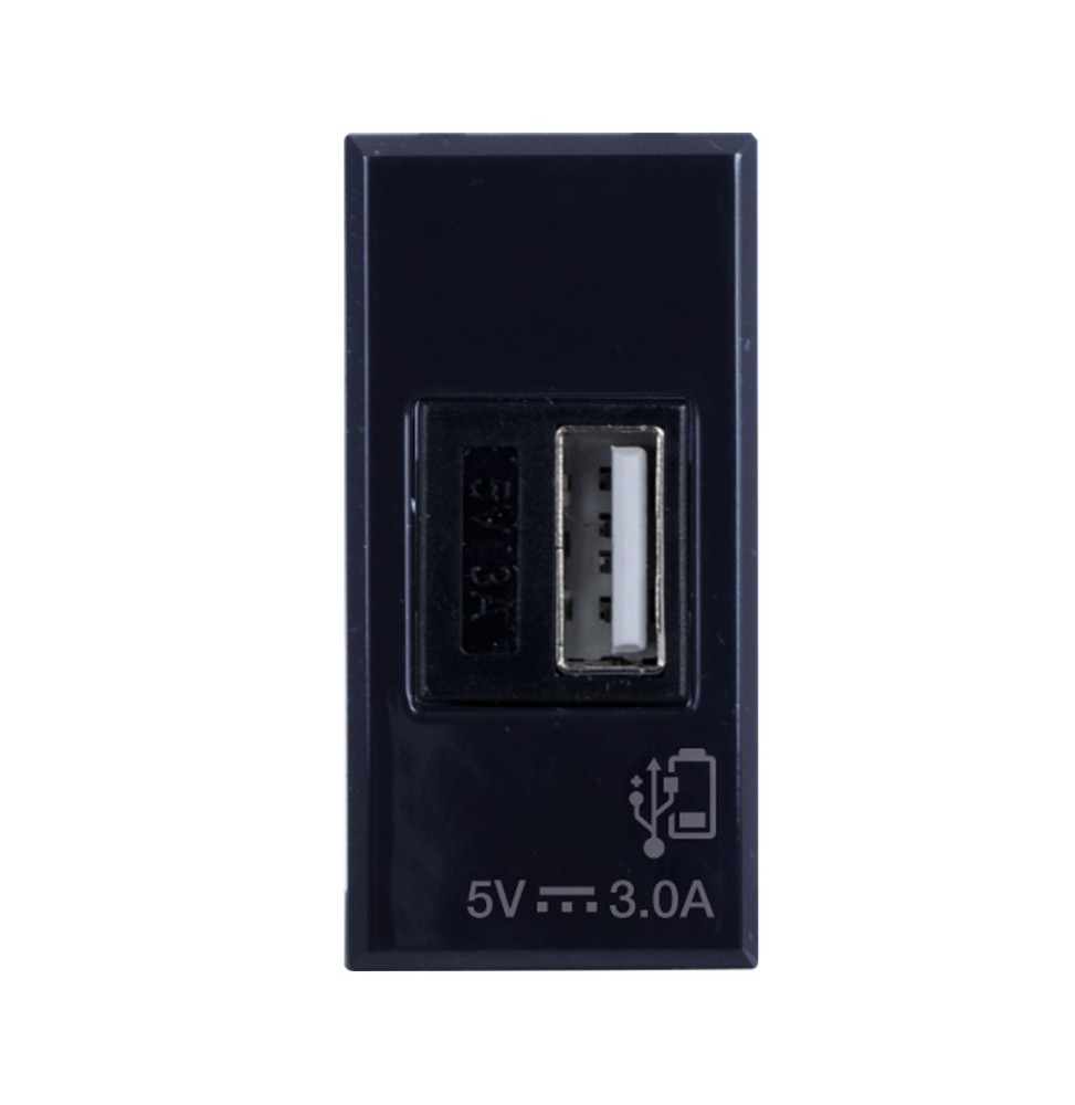 Caricatore Usb Tipo A Alimentazione 230V uscita 5V 3A Ave Life 442082USB3A