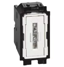 Deviatore Unipolare 10A  con morsetti vite illuminabile Bticino Living Now K4003