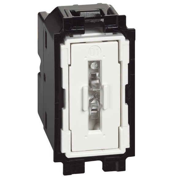 Deviatore Unipolare 10A  con morsetti vite illuminabile Bticino Living Now K4003