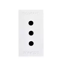 Presa Piccola 10A Standard Italiano Ave Banquise 45B06TS