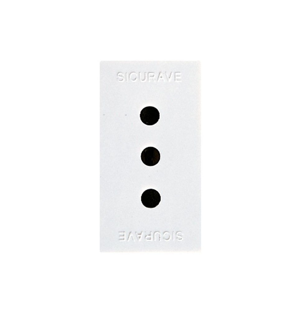 Presa Piccola 10A Standard Italiano Ave Banquise 45B06TS