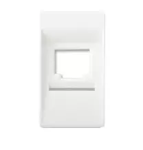 Adattatore per prese di rete con attacco Keystone Ave Banquise  45B30SC