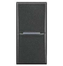 Interruttore Assiale Axolute Scura Unipolare 10A HS4001N