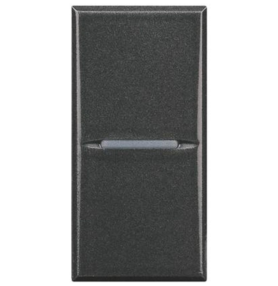 Interruttore Assiale Axolute Scura Unipolare 10A HS4001N