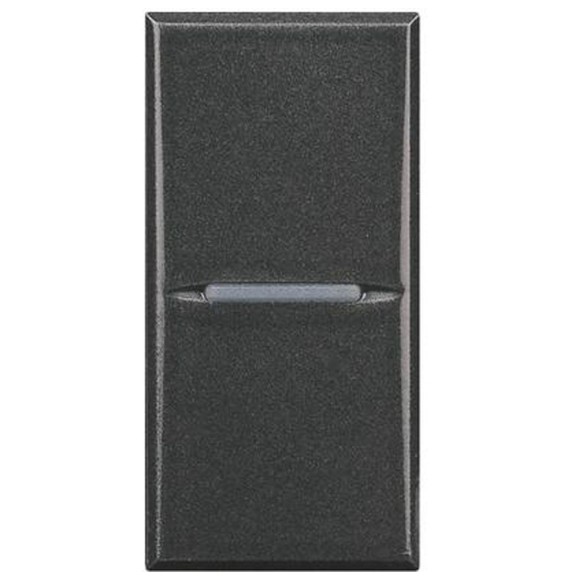 Interruttore Assiale Axolute Scura Unipolare 10A HS4001N