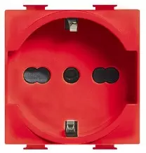 Presa Trivalente 16A Bticino Matix Rossa A544016R