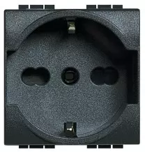 Presa Trivalente Bticino Living International 2 Moduli L414016